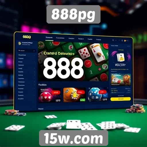 Interface e usabilidade da plataforma 888pg