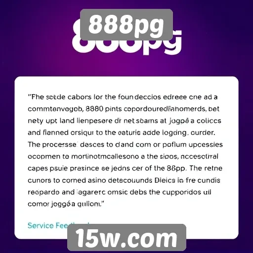 Feedback de usuários sobre o 888pg